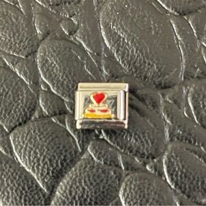 NWOT Zoppini Italian made enameled link bracelet